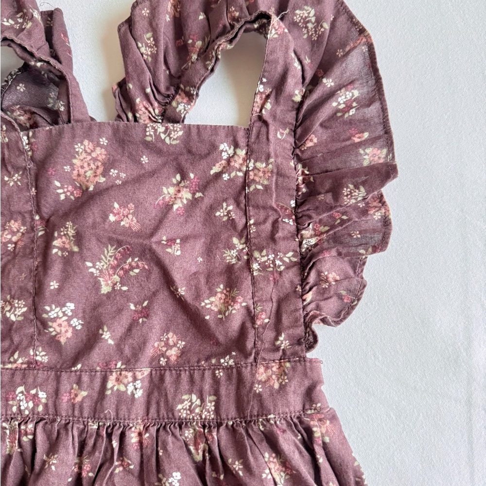 Jamie Kay Floral Ruffle Sleeve Romper